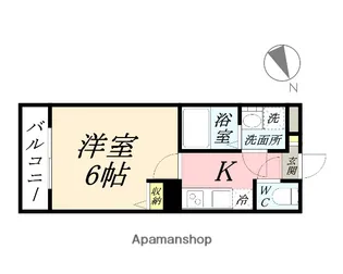 ウェーブレジデンス原尾島【1階】の間取り