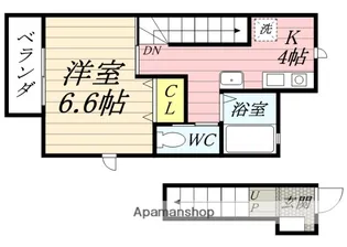 ALGRE【2階】の間取り