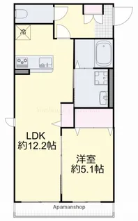 SUNLINE【1階】の間取り
