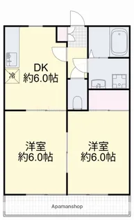 サンガーデン平井A【1階】の間取り