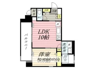 SUN FOREST 鹿田【2階】の間取り