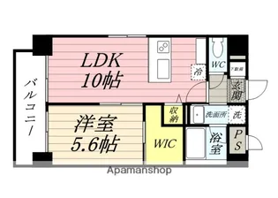 N・O医大南【6階】の間取り