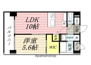 N・O医大南 【7階】の間取り