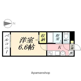 ウェーブレジデンス原尾島Ⅲ【1階】の間取り