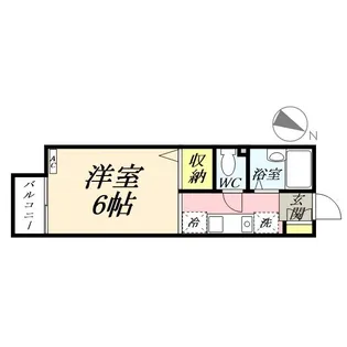 サンハイツASA【1階】の間取り