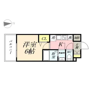 プレサンス岡山駅前【11階】の間取り