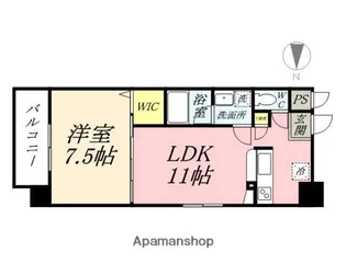 サウスイン西市【2階】の間取り