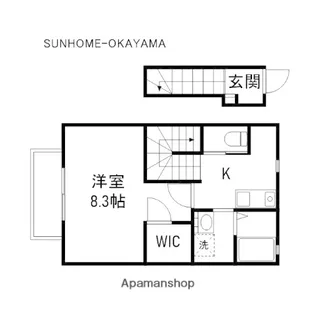 LEPANTO【2階】の間取り