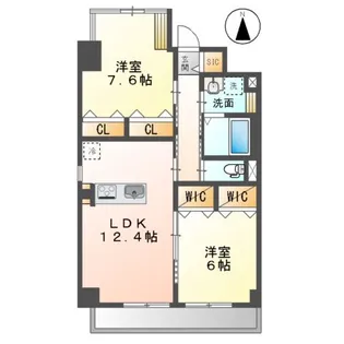 マリーゴールド【1階】の間取り