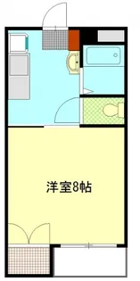 コーポキャロット【202号室号室】の間取り