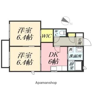 ファミーユ ドゥ アヴニール B棟【1階】の間取り