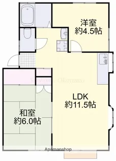 センティア園【1階】の間取り