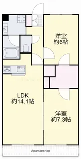 アウルスタイル森下町【4階】の間取り