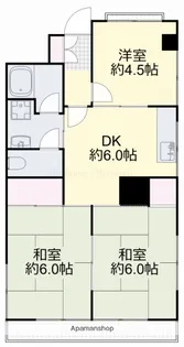 大倉ビル【301号室】の間取り