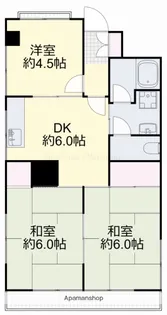 大倉ビル【203号室】の間取り