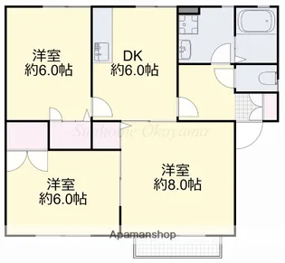 メゾンアスカ2【201号室】の間取り