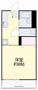 メゾンモラミB棟【2階】の間取り