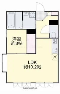 ファーストステージ大供【302号室】の間取り