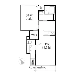 グラム【1階】の間取り