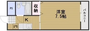 アルフィーネ厚生町【7階】の間取り