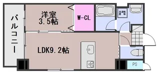 スカイガーデン春日町【4階】の間取り