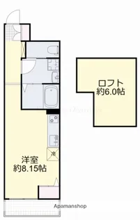 フィユメゾン学南町【2-D号室】の間取り