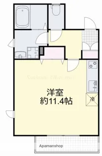 フィユメゾン学南町【2-I号室】の間取り