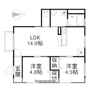 IMPERATORE(インペラトーレ)【1階】の間取り