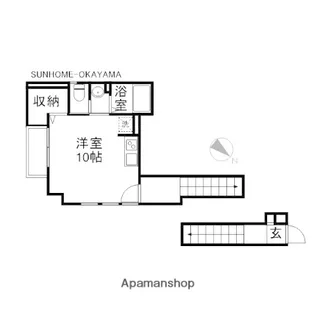 NSD出石町【2階】の間取り