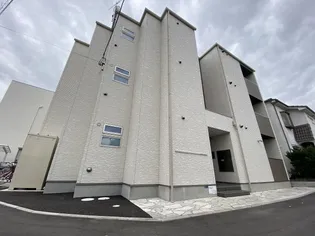 岡山県岡山市北区奥田本町【アパート】の外観