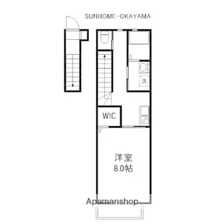 HARVEST【2階】の間取り