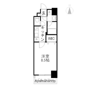 アルファレガロ南中央町【11階】の間取り