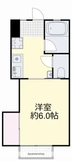 モリタコーポ【105号室】の間取り