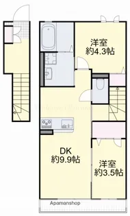 ヴェル・アンジュ【2階】の間取り