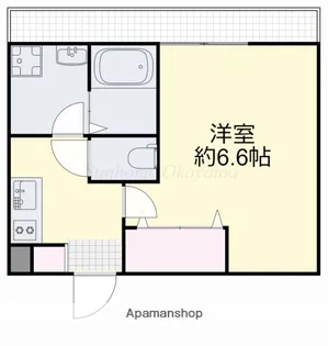 一番館瀬戸【2階】の間取り