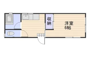 THRIVE門田【2階】の間取り