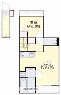 Polaris S棟【2階】の間取り