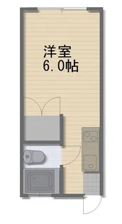 佐藤コーポ【2階】の間取り