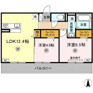 ディア・ベルジュⅠ【3階】の間取り