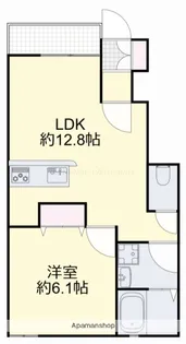 ルピナス平井【1階】の間取り