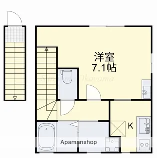 gran marry下伊福【2階】の間取り