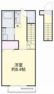 SESIRIA【2階】の間取り