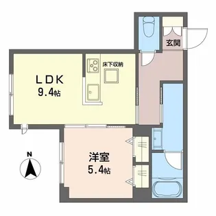アメリス【1階】の間取り