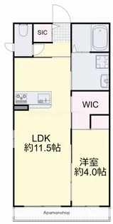 ハンドⅣ【1階】の間取り