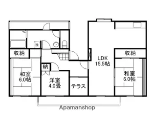K’SB東岡山 Ⅰ号棟【302号室】の間取り