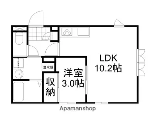 ドミール青江【3階】の間取り