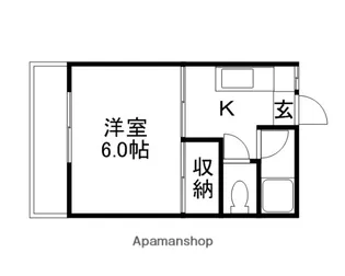 ルーツ・グランデ畠瀬【2階】の間取り