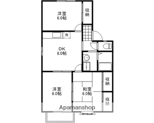 エルハイム【2階】の間取り