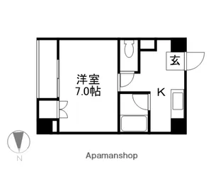 シャトレ平田【3階】の間取り