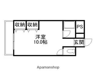 エスポアール21A【402号室】の間取り